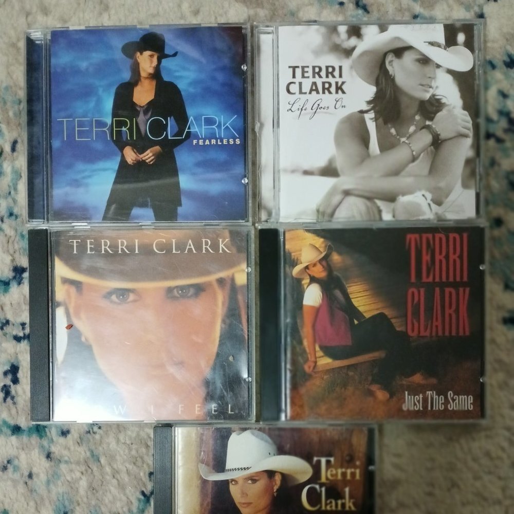 TERRI CLARK MUSIC CDS (5 CD SET)